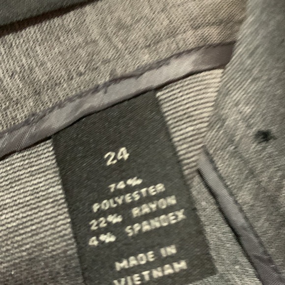 Lane Bryant Skirt Gray Size 24 Rayon Polyester Spandex Blend - Picture 9 of 12
